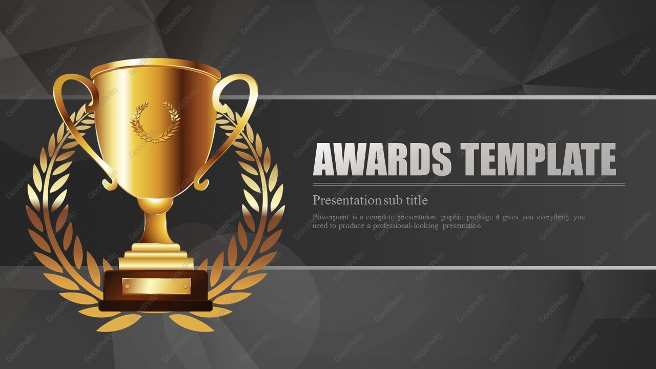 Free powerpoint templates awards present…